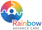 rainbow advance care logo logo wide